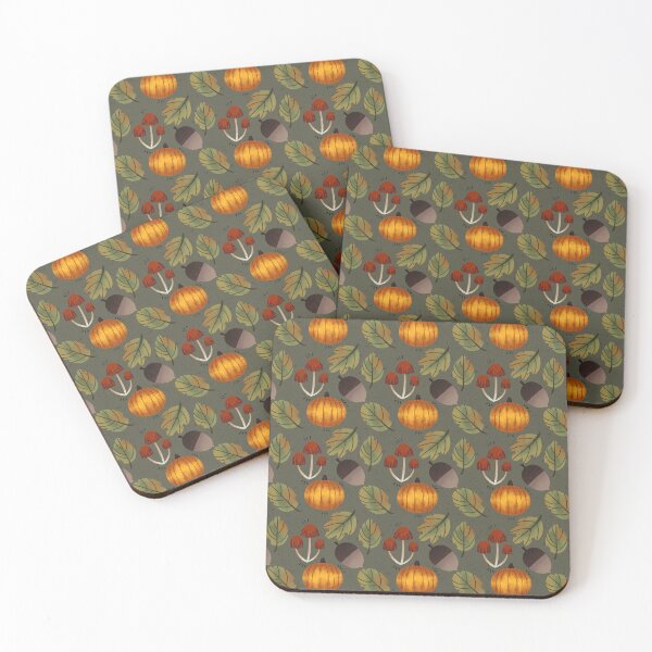 Item preview, Autumn Pattern 2025 - Dark designed and sold by WyrdandWoven.