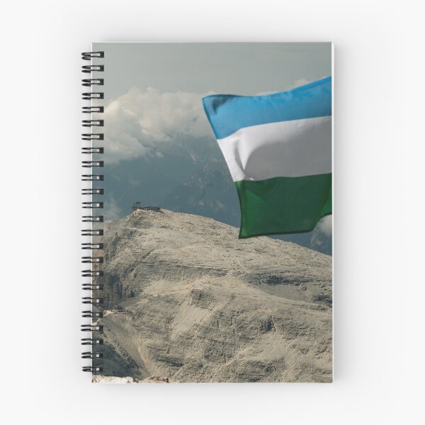 Item preview, Ladin Flag and Rifugio Capanna Fassa on Piz Boè designed and sold by alicjamiekina.