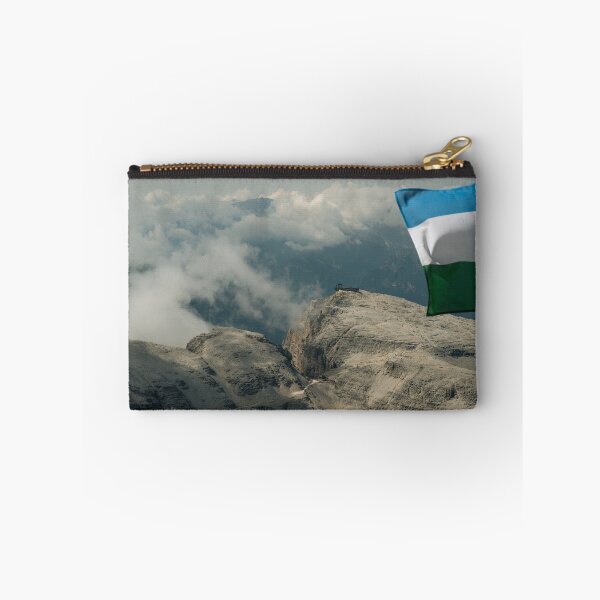 Item preview, Ladin Flag and Rifugio Capanna Fassa on Piz Boè designed and sold by alicjamiekina.