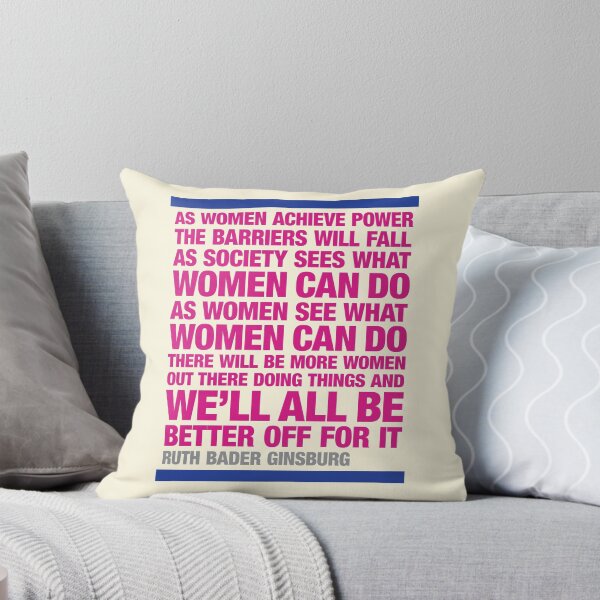 Item preview, Ruth Bader Ginsburg Quotation designed and sold by CharlottePlaceArt.