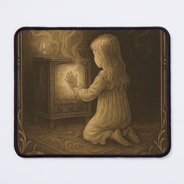 Item preview, All Hallow’s Eve is Here – Vintage Poltergeist Inspired Halloween Postcard designed and sold by hollie13.