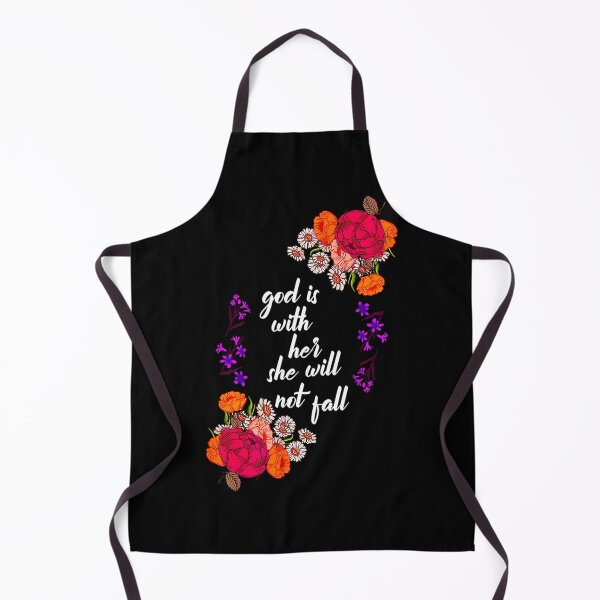 Item preview, God Is With Her Biblical Quote Godly Sayings Christian designed and sold by spicekrampon.