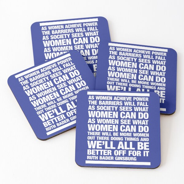 Item preview, Ruth Bader Ginsburg Quotation designed and sold by CharlottePlaceArt.