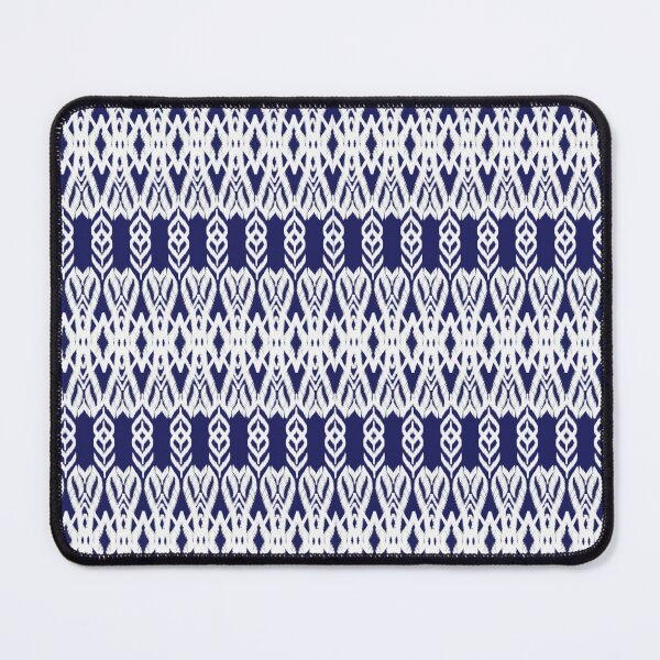 Item preview, Design of silk fabric patterns with folk patterns designed and sold by Toyney.