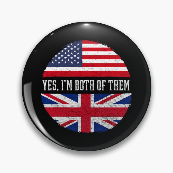 Item preview, Half American Half British USA Flag United Kingdom Heritage 		 designed and sold by krtezivengarh.