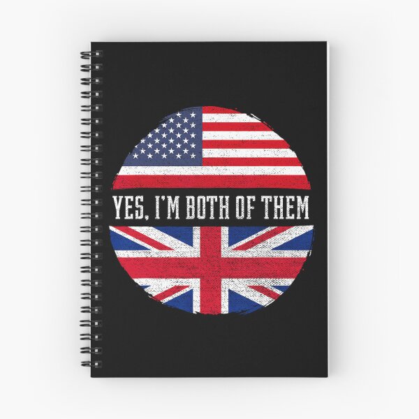 Item preview, Half American Half British USA Flag United Kingdom Heritage 		 designed and sold by krtezivengarh.