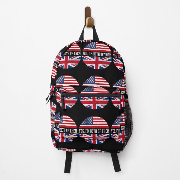 Item preview, Half American Half British USA Flag United Kingdom Heritage 		 designed and sold by krtezivengarh.