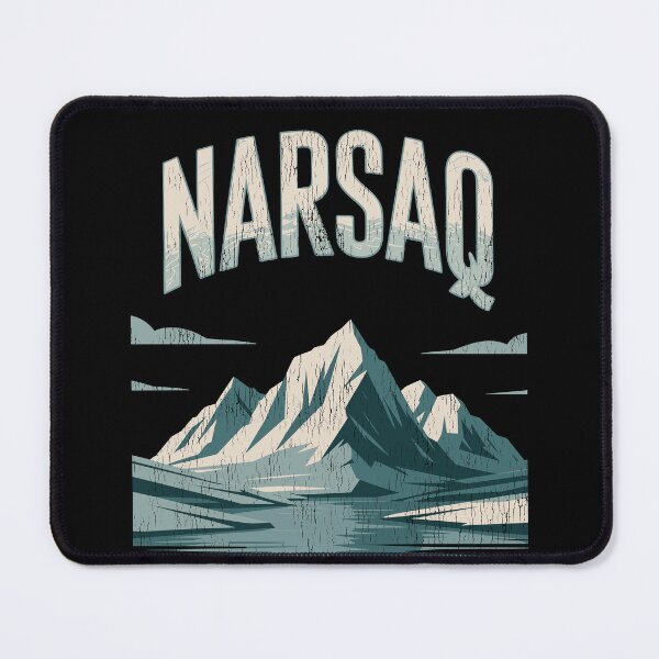 Item preview, Narsaq Greenland Vintage Distressed Poster – Retro Travel Wall Art & Gifts designed and sold by paulo silveira.