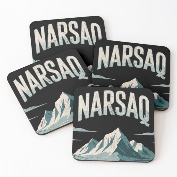 Item preview, Narsaq Greenland Vintage Distressed Poster – Retro Travel Wall Art & Gifts designed and sold by paulo silveira.