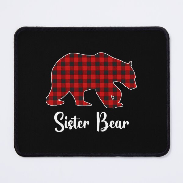 Item preview, Red Plaid Bear Christmas Pajama Sister Matching Family designed and sold by pacahchitimi.