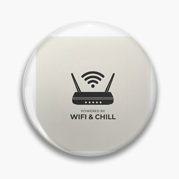 Item preview, Powered by WiFi & Chill designed and sold by Concrete Calm.