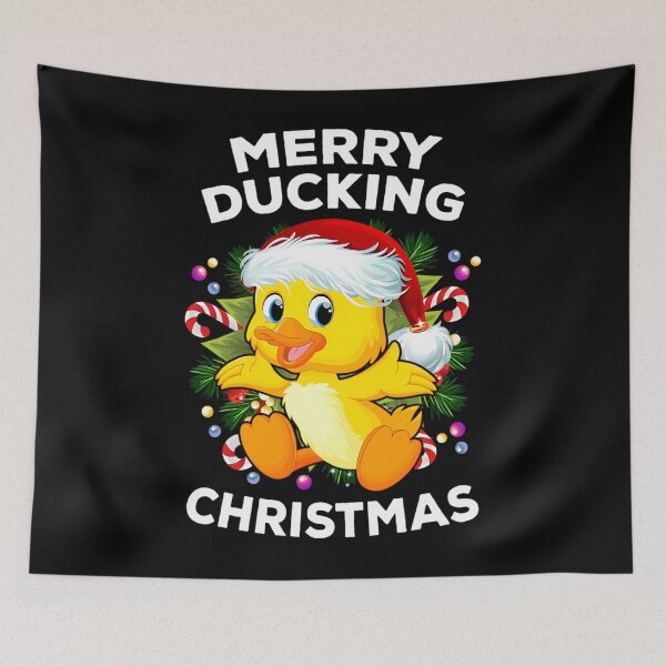 Item preview, Merry Ducking Christmas - Funny Xmas Duckling Duck Lover 		 designed and sold by bejtiwiemert.