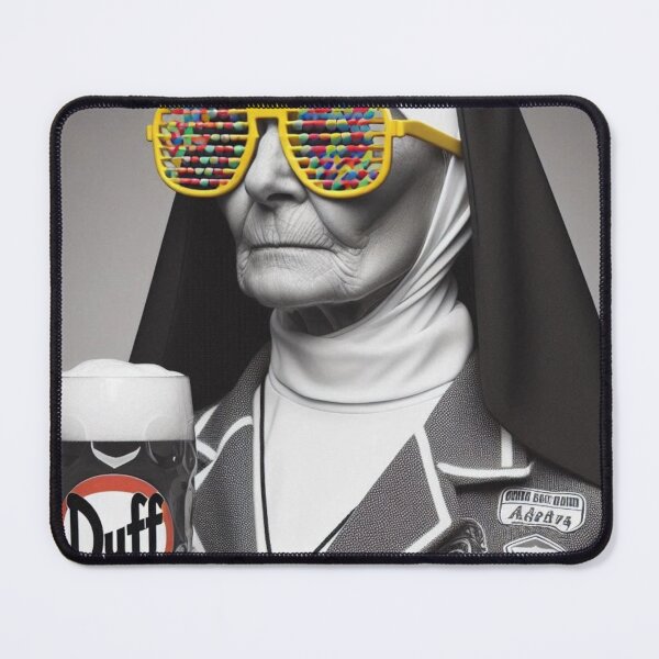 Item preview, "Holy Sip! Nun of Your Business, I'm on a Duff Mission" designed and sold by Print Fiction.