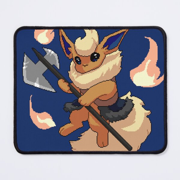 Item preview, DnD Eeveelution series: Pokemon Flareon x DnD Barbarian designed and sold by Gnomeshire.