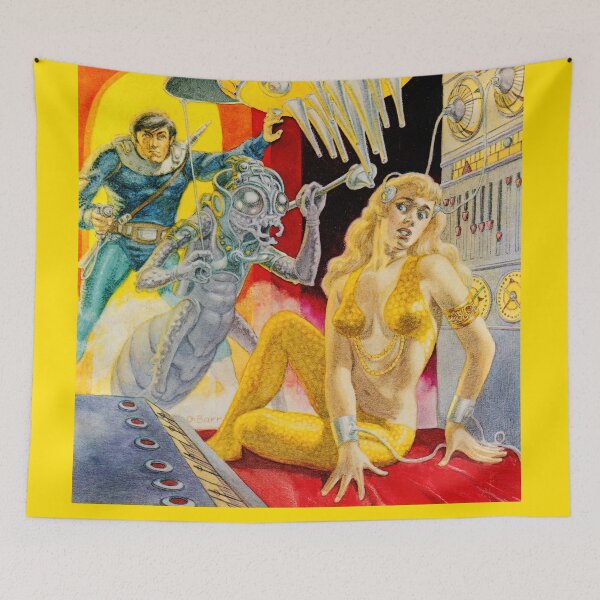 Item preview, Rescue At Rigel Retro Game Cover designed and sold by Retr0Tshirts.