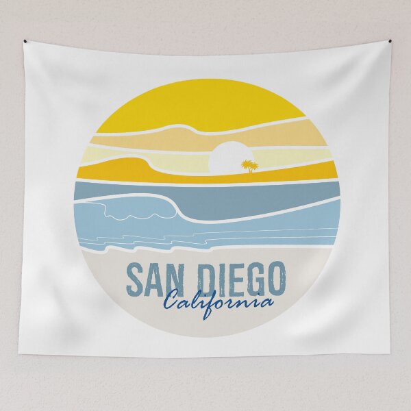 Item preview, California Sunset - San Diego designed and sold by ZandraCalif.