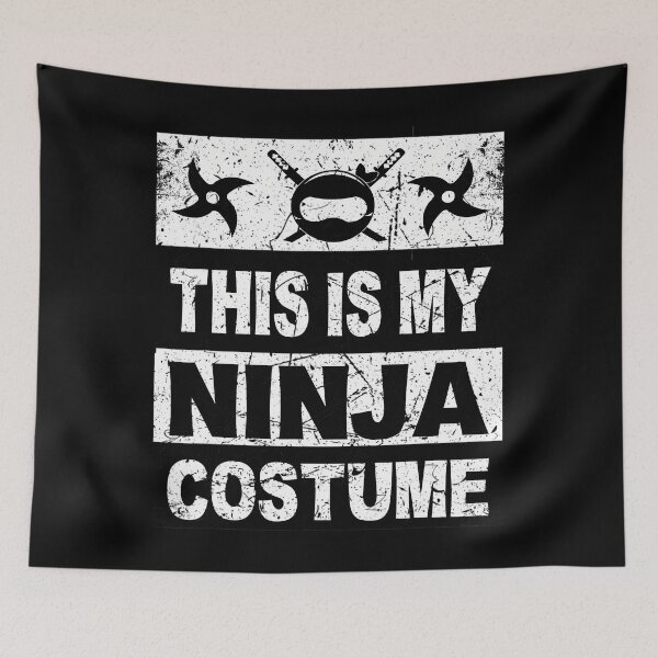 Item preview, Retro Ninja Costume 	 Halloween For 	 Kids 	 		 designed and sold by baduttuyrlb.