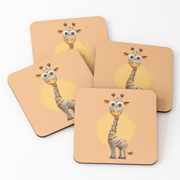 Item preview, Halloween Giraffe – Funny Cartoon Giraffe as Mummy designed and sold by Meiersbeste.