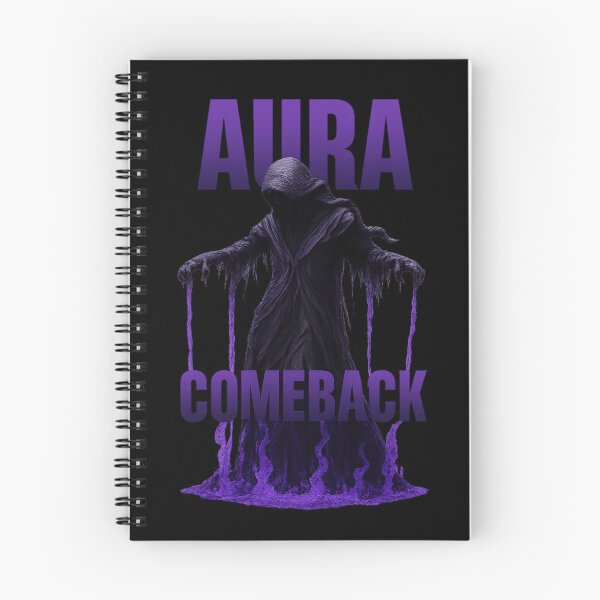 Item preview, Aura Comeback Dark Fantasy Art – Gothic Purple Flame Hooded Figure Aesthetic designed and sold by SoulFlex.