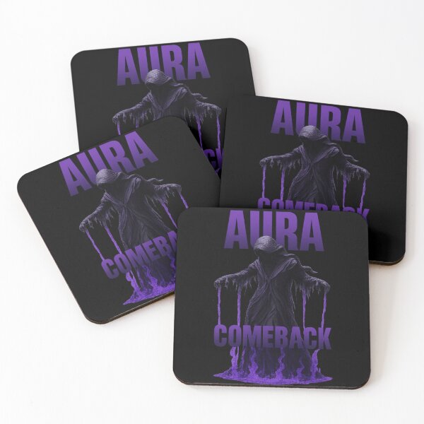 Item preview, Aura Comeback Dark Fantasy Art – Gothic Purple Flame Hooded Figure Aesthetic designed and sold by SoulFlex.