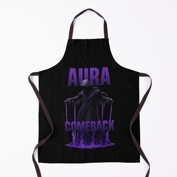 Item preview, Aura Comeback Dark Fantasy Art – Gothic Purple Flame Hooded Figure Aesthetic designed and sold by SoulFlex.