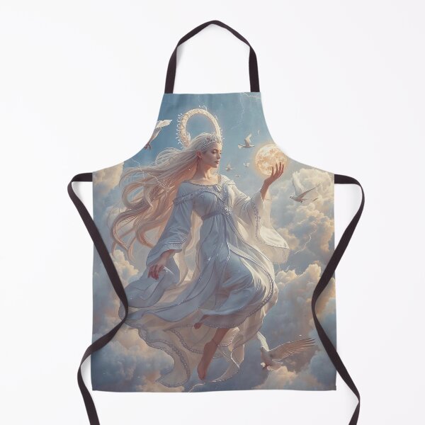 Item preview, Air Goddess – Celestial Priestess of Clouds and Lightning designed and sold by MissSaylor.