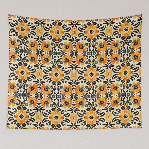 Item preview, Hungarian Folk Flower Pattern designed and sold by xiao xuans.