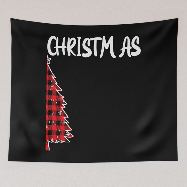 Item preview, Merry Christmas Tree Buffalo Plaid Xmas Couples Matching 		 designed and sold by kortangasiule.