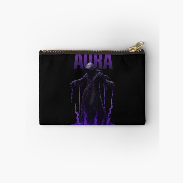 Item preview, Aura Dark Gothic Spirit – Purple Energy Hooded Cloak Figure Fantasy Artwork designed and sold by SoulFlex.