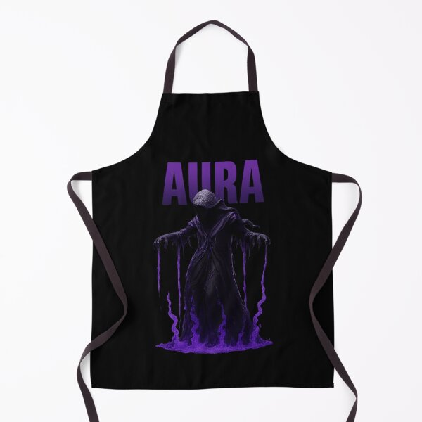 Item preview, Aura Dark Gothic Spirit – Purple Energy Hooded Cloak Figure Fantasy Artwork designed and sold by SoulFlex.