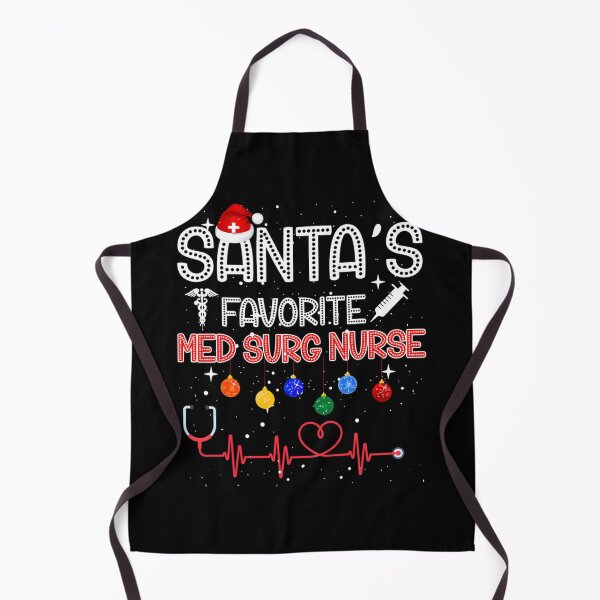 Item preview, Santa's Favorite Med Surg Nurse Merry Christmas Nurse Crew designed and sold by onutachaikal.