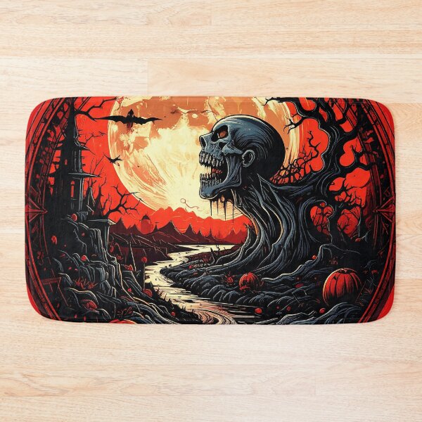 Item preview, Living Skull | Halloween Time | Dark Scary designed and sold by monkeybusiness.pt.