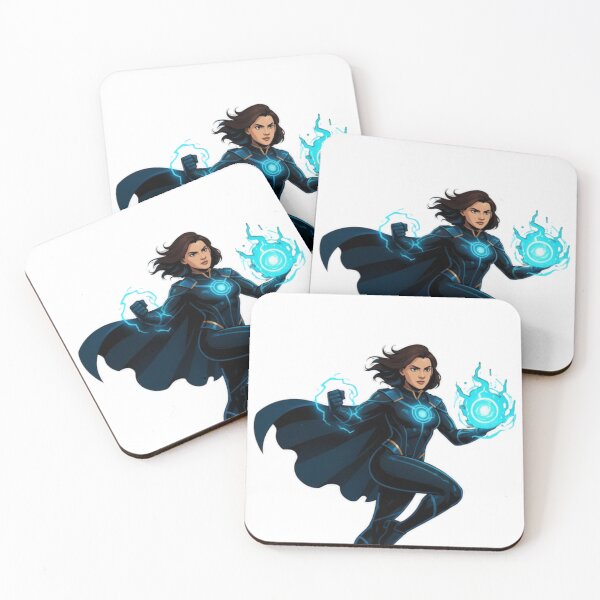 Item preview, Nova Pulse – Cosmic Energy Female Superhero in Action designed and sold by House of Angel Jams.
