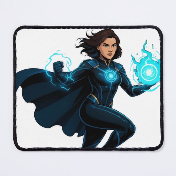 Item preview, Nova Pulse – Cosmic Energy Female Superhero in Action designed and sold by House of Angel Jams.