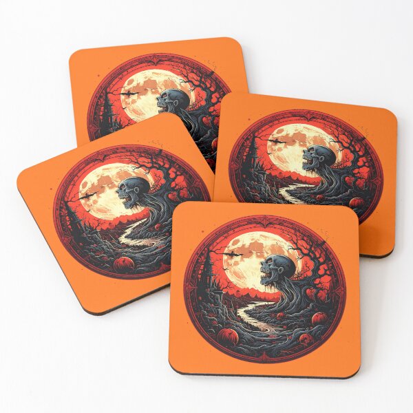 Item preview, Living Skull | Halloween Time | Dark Scary designed and sold by monkeybusiness.pt.