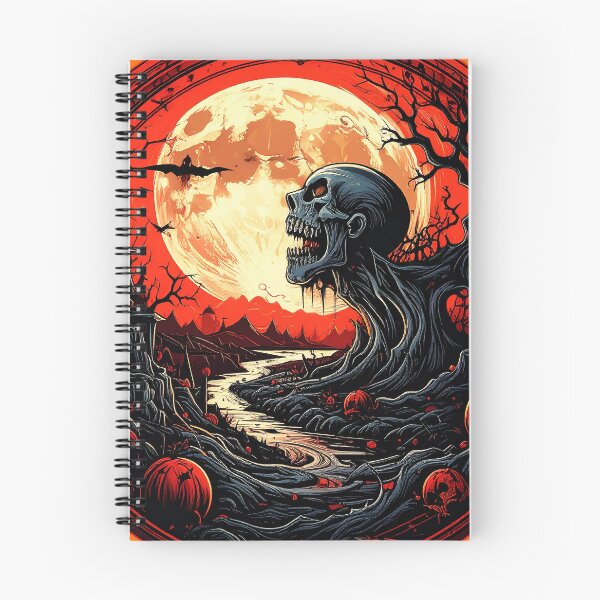 Item preview, Living Skull | Halloween Time | Dark Scary designed and sold by monkeybusiness.pt.