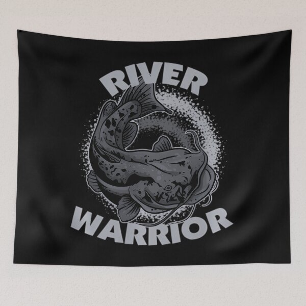Item preview, River Warrior Flathead Catfish Pullover 	1	 designed and sold by zandramengiey.