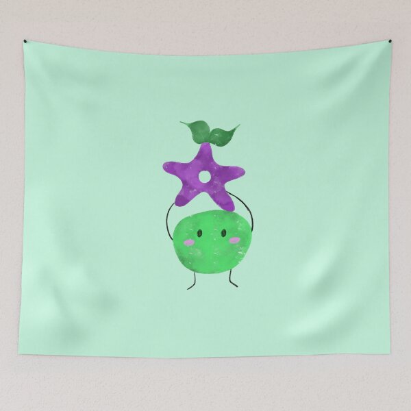 Item preview, Stardew Junimo holding a star drop designed and sold by JessCarrsArt.