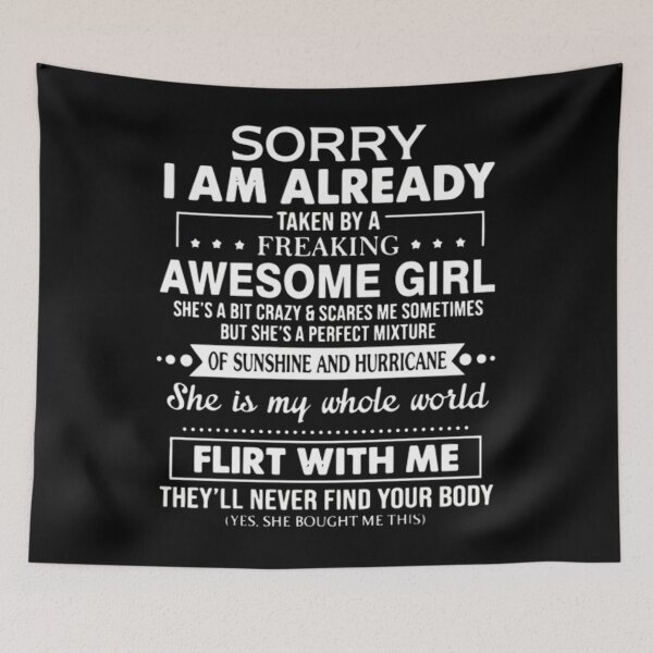 Item preview, 	s Sorry I'm Already Taken 	 designed and sold by forniogabiiys.