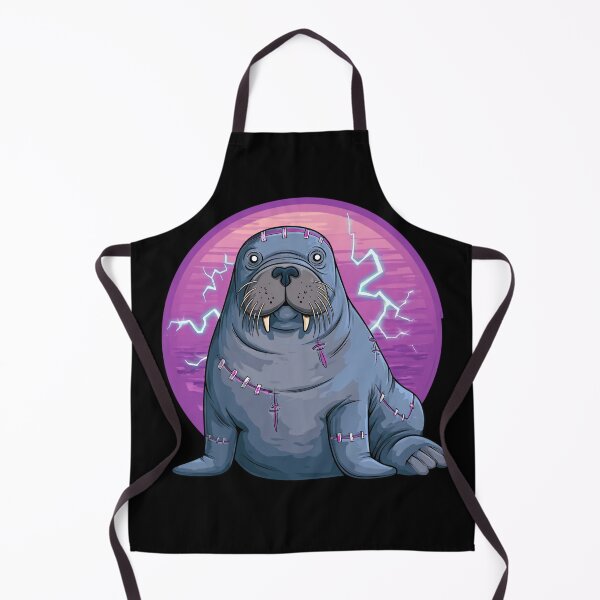 Item preview, Halloween Walrus – Funny Frankenstein Monster Design designed and sold by Meiersbeste.