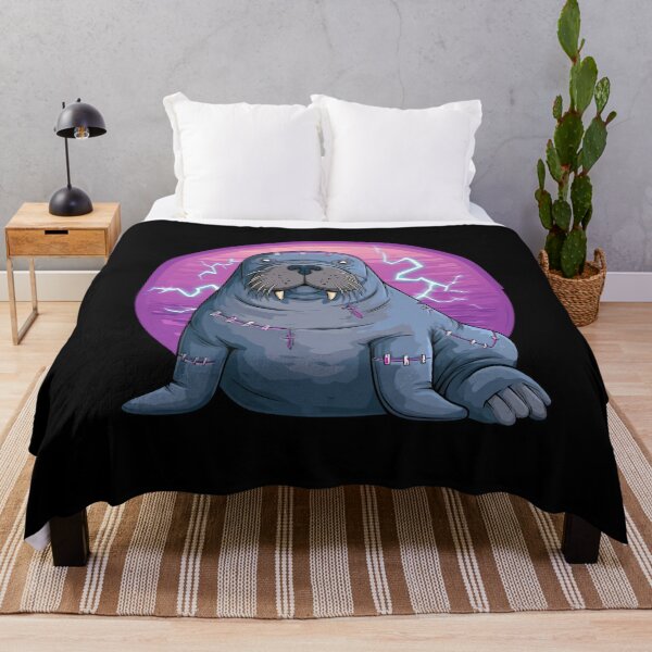 Item preview, Halloween Walrus – Funny Frankenstein Monster Design designed and sold by Meiersbeste.