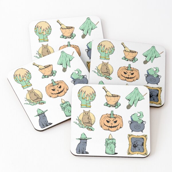 Item preview, Spooky Witchy Halloween Icons designed and sold by DariaOltes.