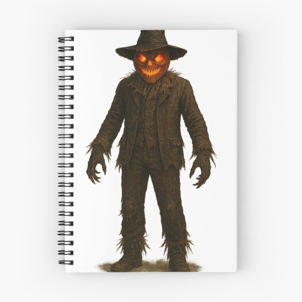 Item preview, Retro Horror Halloween Scarecrow with Jack O’Lantern Head designed and sold by SablePL.