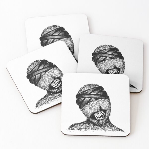 Item preview, Mysterious Wrapped Face – Dark Art Design designed and sold by  Cativerse .