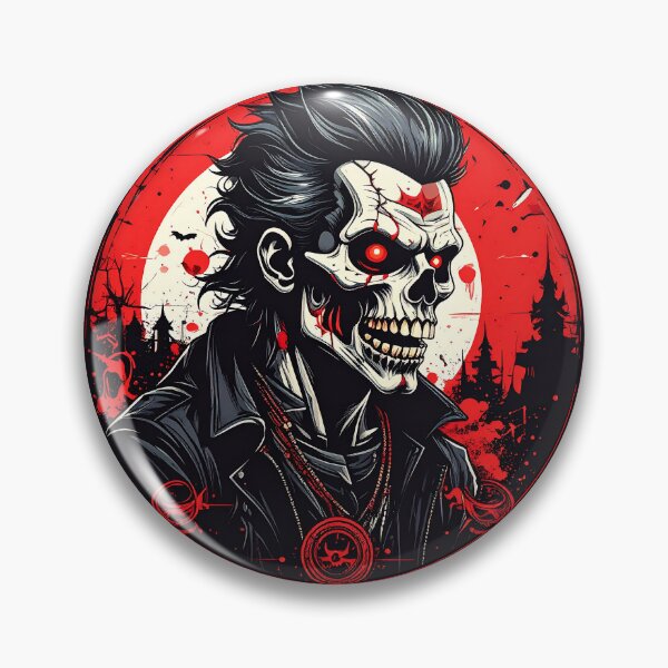 Item preview, Skull Punk | Halloween Time | Dark Scary designed and sold by monkeybusiness.pt.