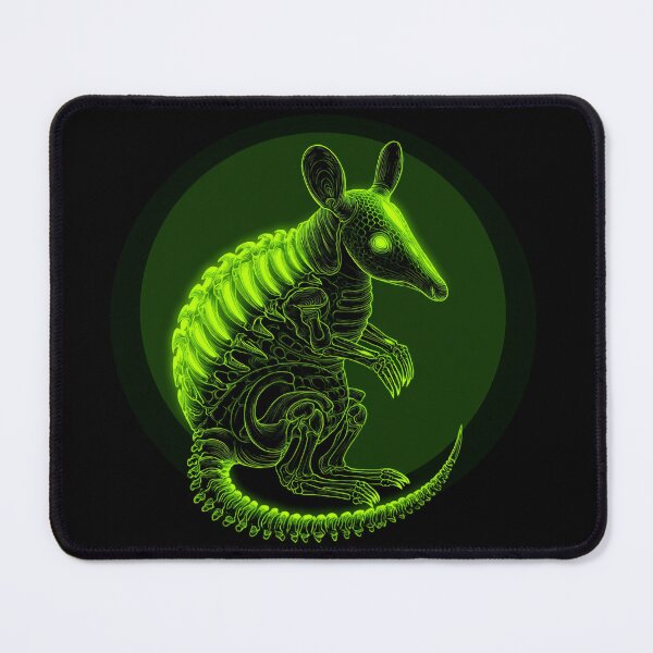 Item preview, Halloween Armadillo – Glowing Skeleton Design designed and sold by Meiersbeste.