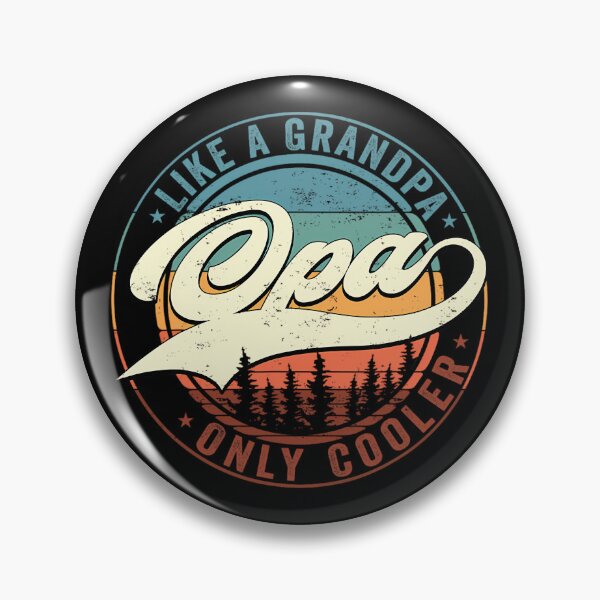Item preview, Opa Like A Grandpa Only Cooler Vintage Retro Opa Dad 	 		 designed and sold by buoasheag.