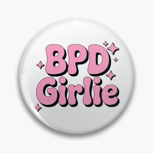 Item preview, BPD Girlie! Pink Funny Bipolar designed and sold by PMCreative.