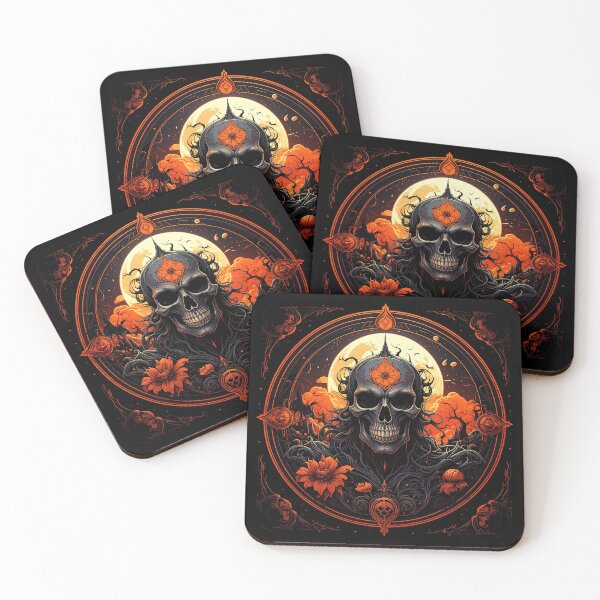 Item preview, Master Skull | Halloween Time | Dark Scary designed and sold by monkeybusiness.pt.