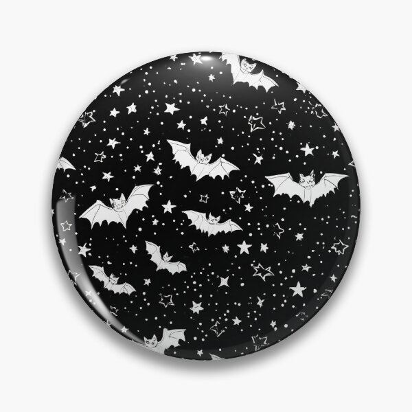 Item preview, Spooky Night Flight Bat and Starlets Seamless Pattern designed and sold by Print Monkey.